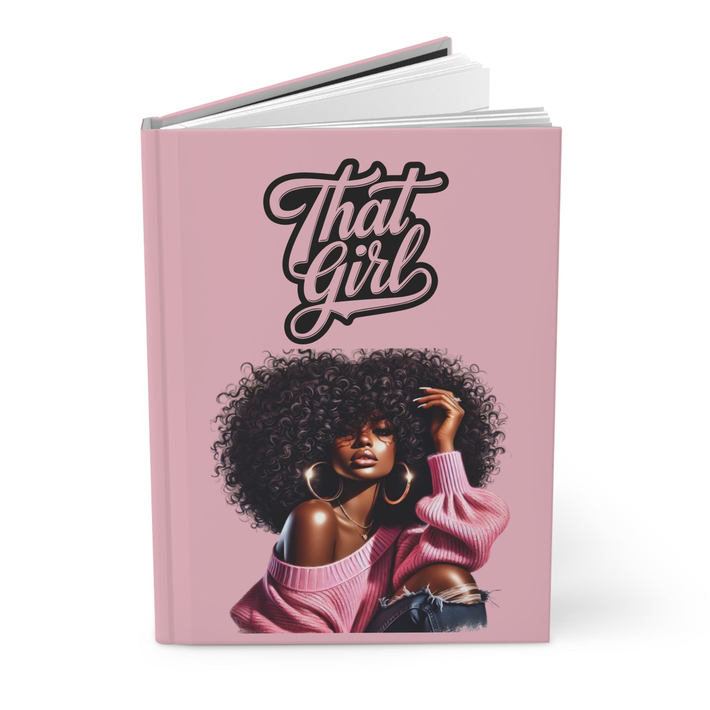 That Girl Hardcover Journal - Matte Finish, Perfect for Creative Souls