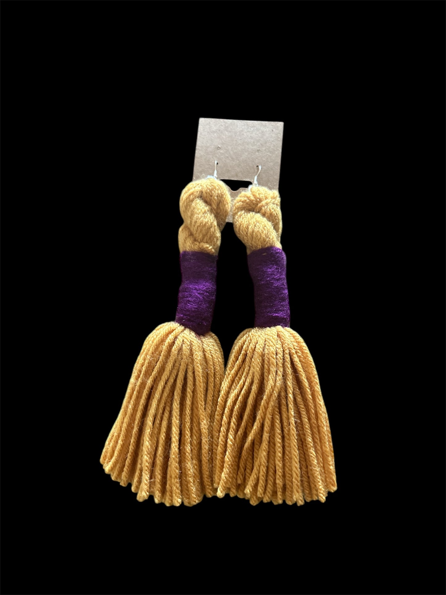 Twisted Tassel Earrings